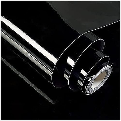 DOM EXPORT Abstract Black Wallpaper(200 cm x 60 cm)