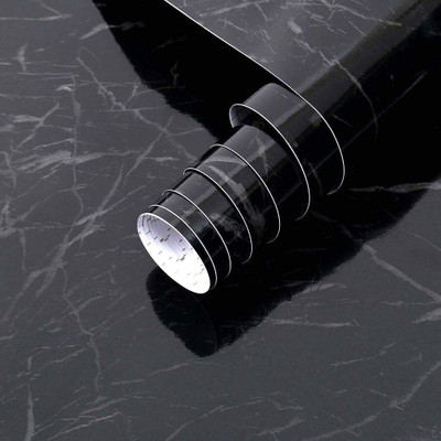 EVANSHIIIMPEX 60 cm STCR4192 PCS BLACKMWPEI 011L-GKI Self Adhesive Sticker(Pack of 2)
