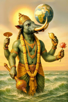 ZEN TREK 45 cm VINYL WALL STICKER NEW 383 Self Adhesive Sticker(Pack of 1)