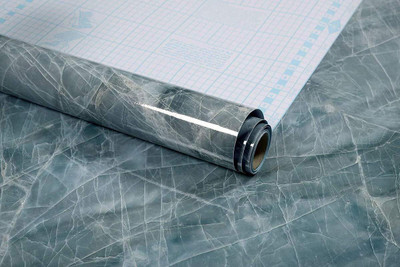 SOJITRA EXPORT Abstract Blue Wallpaper(200 cm x 60 cm)