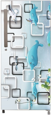 Archi Graphics Studio 160 cm frige sticker Self Adhesive Sticker(Pack of 1)
