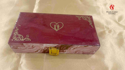 Pearlcardstudio Cash Box(1 Compartments)