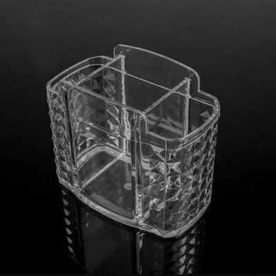 Mazda Empty Cutlery Holder Case(Clear  Holds 12 Pieces)