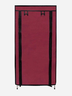 GlowSilk 6 layer shoe stand Metal Shoe Stand(maroon, 6 Shelves, DIY(Do-It-Yourself))