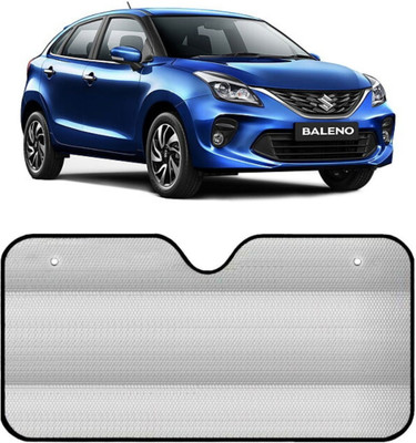 RideXpert Dashboard Sun Shade For Maruti Suzuki Baleno(Silver)
