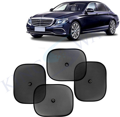 Kingsway Side Window, Rear Window, Windshield Sun Shade For Mercedes Benz E-Class(Black)
