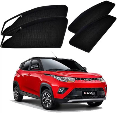 RAKRISH COLLECTION Rear Window, Side Window Sun Shade For Mahindra KUV100(Black)