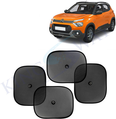 Kingsway Side Window, Rear Window, Windshield Sun Shade For Universal For Car Universal For Car(Black)