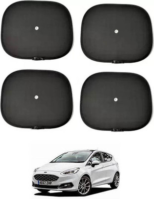 APICAL Side Window Sun Shade For Ford Fiesta(Black)