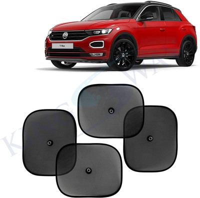 Kingsway Side Window, Rear Window, Windshield Sun Shade For Volkswagen T Roc(Black)