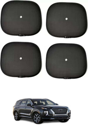 APICAL Side Window Sun Shade For Hyundai Universal For Car(Black)