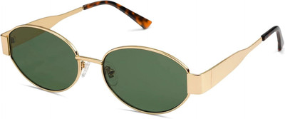 Hashtag eyewear Oval Sunglasses(For Women, Green)