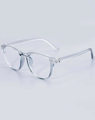 Retro Square, Wayfarer, Oval, Aviator, Round Sunglasses(For Boys & Girls, Clear)