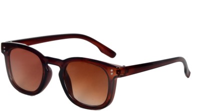 David Martin Wayfarer Sunglasses(For Men & Women, Brown)