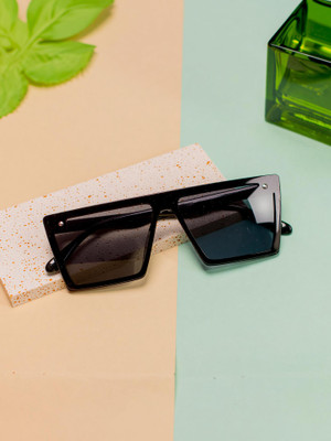 Negma Clubmaster Sunglasses(For Men, Black)