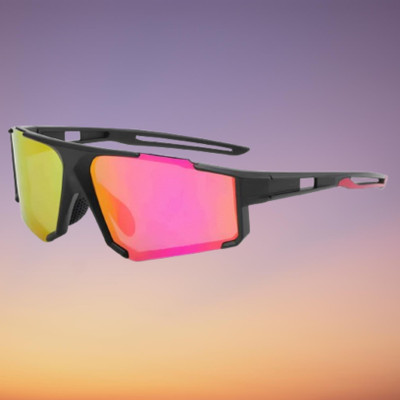 JEERATI Rectangular, Sports, Wrap-around Sunglasses(For Men & Women, Multicolor)