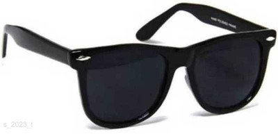 David Martin Wayfarer Sunglasses(For Boys & Girls, Black)