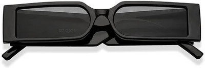 Rectangular Sunglasses(For Boys & Girls, Black)