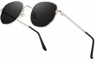 Zadinga Rectangular Sunglasses(For Men, Grey)