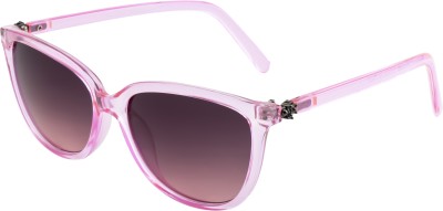 Fair-x Retro Square Sunglasses(For Women, Pink)