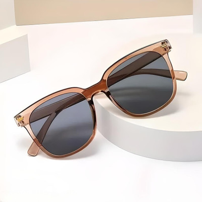 Accentz Rectangular Sunglasses(For Boys & Girls, Clear)