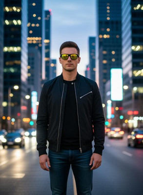 David Martin Wayfarer Sunglasses(For Men, Grey, Brown, Yellow)