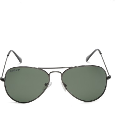 SunVoir Aviator Sunglasses(For Men & Women, Green)