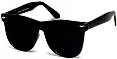 Netwiz Wayfarer Sunglasses(For Men & Women, Black)