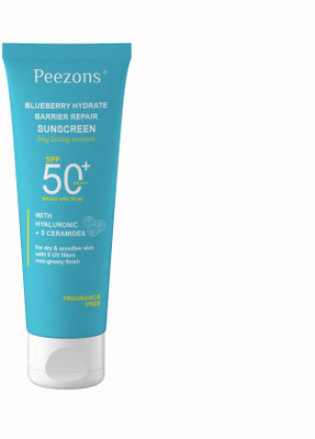 Peezons Sunscreen - SPF 50+ PA+++ Shadow Sunscreen SPF 50+ Gel For Oily Skin, UVA-UVB Protection - SPF SPF 50 PA+++ PA+++(50 g)