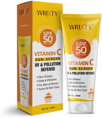 Wrixty Unblock Sport Sunscreen SPF 50,Non Greasy & Water Resistant,UVA & UVB Protection - SPF 50 PA+++(60 ml)