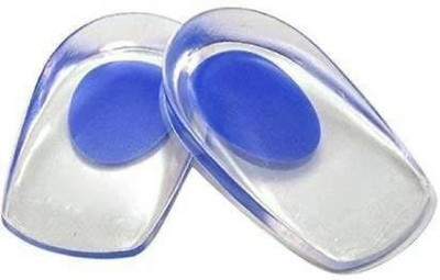 MAYKO & BAYKO Gel Silicon Heel Pad for Heel Pain Support Pad for Men and Women Heel Support Heel Support(Blue)