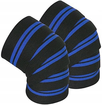 GymWar Weight Lifting Knee Support Wraps for Squats, Gym, Weight Lifting, Cross fit,Gym Knee Support