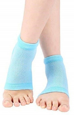 Fitaza Heel Pain Relief Silicon Gel Heel Socks Pad For Foot Arch Support Heel Support(Multicolor)