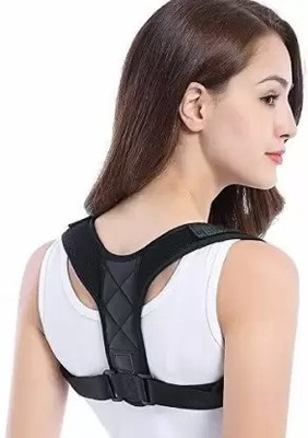 ZIDEE Back Brace Posture Corrector for Women and Men Posture Corrector (Black) Back / Lumbar Support