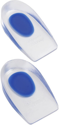 RUPAVATIYA Cushion Insoles Soles Cups Relieve Foot Pain Protectors,Silicon Heel Pad shoe Insole(Blue)
