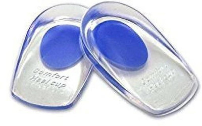 Eopzo 1 Pair Blue Foot Care Gel Silicone heel pad Heel Support(Blue)