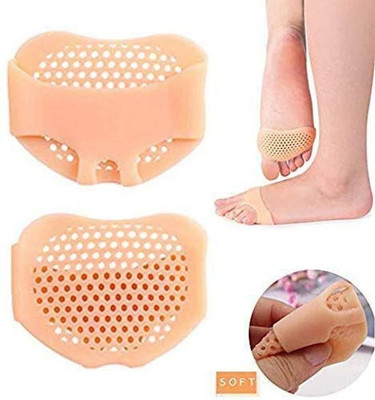 jayk enterprise Silicon Gel Half Toe Sleeve Pads Foot Support Foot Support(Beige)