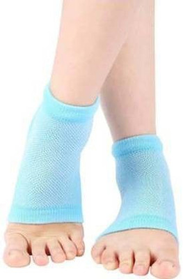 SVKCOLLECTION Heel Pain Relief Silicon Gel Heel Socks Pad For Foot Arch Support Heel Support Heel Support(Blue)