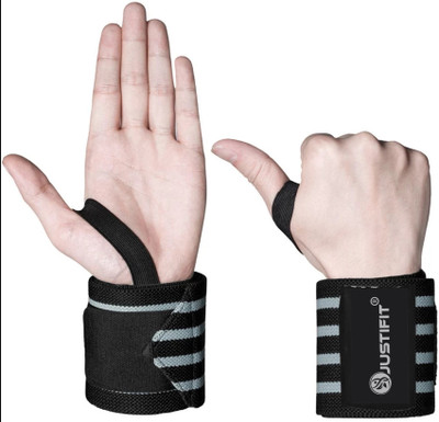 HouseOfCommon Professional Wrist Wrap Band Strap for gym fitness hand weight lifting-1 Pair Wrist Support