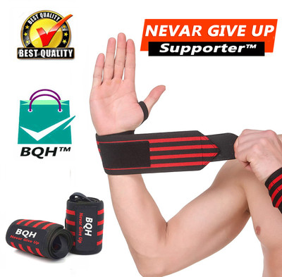 BQH Wrist Support with Thumb Loop Strap Wrist Band for Men Gym Wrist Supporter Supporter