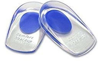 Fulkiza 1 Pair Blue Foot Care Gel Silicone heel pad Heel Support(Blue)
