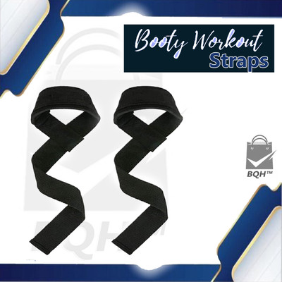 BQH Men & Women Weight Lifting Straps For Men & Women Hand Support For Gym Hand Support(Black)