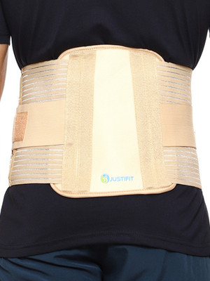 HouseOfCommon LS Support Belt with dual Adjustable Straps. Back Support (Beige) Back / Lumbar Support