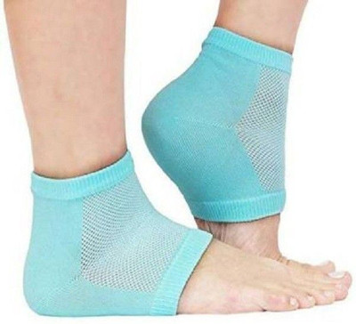DIVUE Cotton Heel Relief Heel Support Heel cracked Relief Heel Support(Blue)