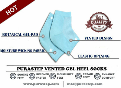HDCraft Swelling Pain Relief Foot Support to Eliminate Cracks BLUEE Foot Support(Blue)