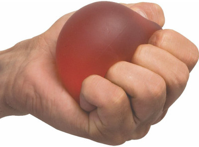 OM FAB Gel Ball Arm Support(Red)