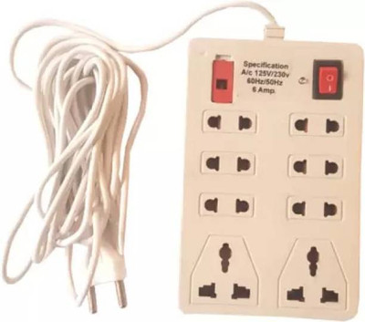 RAMKM CB_1424 8+2mini Extension Cord/Board ,28 Socket Extension Boards 8 Socket Extension Boards(White, 2.5 m) RAMKM CB_1424 8+2mini Extension Cord/Board ,28 Socket Extension Boards 8 Socket Extension Boards(White, 2.5 m)