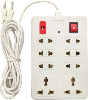 RBB HUB Mini Board 8 Socket Extension Boards(Multicolor)