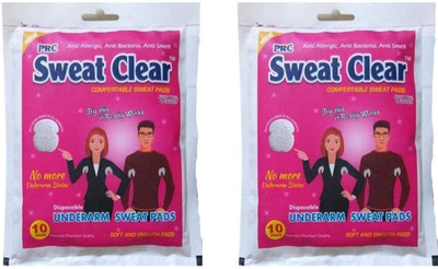 Rkzonn Self Stick Disposable Underarm Sweat Clear Pads Sweat Pads