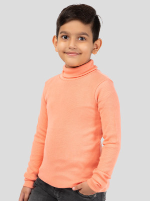 YHA Solid Round Neck Casual Boys Multicolor Sweater